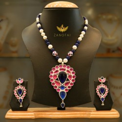 Dig dug set |Silver foil plated with original stones|