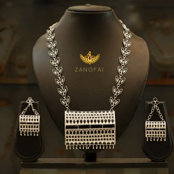 Gamkharu Design with Dhan Xira Set |pure silver set|