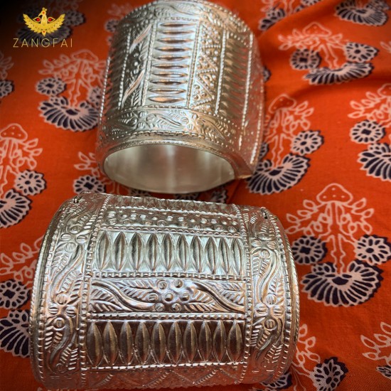 Assamese Traditional Gamkharu Pairs | Pure Silver