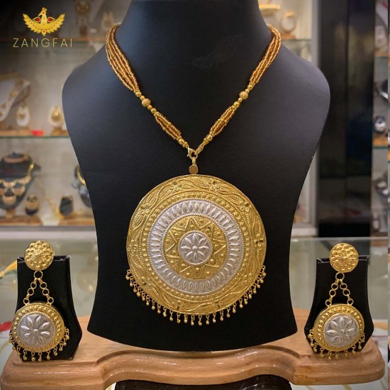 Big Jaapi Set | Pure Silver | Pure Silver Gold Dipped